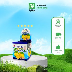 Kẹo chanh muối biển Sea Salt Lemon - Nhập khẩu từ Malaysia - Hộp 12 gói