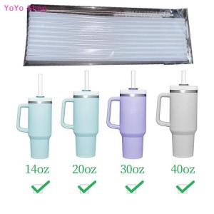 💕 YoYo Shop 💕 6 Pack Replacement Straws Compatible Stanley 40oz Tumbler Plastic Clear Reusable For Travel Tumbler Ice Cup Straw Set