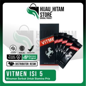 VITMEN ISI 5 SUPLEMEN PENUNJANG STAMINA PRIA DEWASA