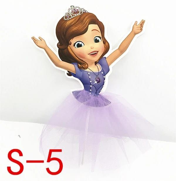 Topper toper cake hiasan kue ulang tahun karakter princess sofia the ...