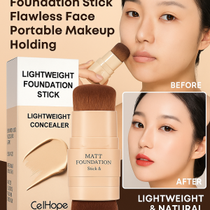 Double ended foundation stick suitable for all seasons women and adults makeup lovers moisturizing and brightening