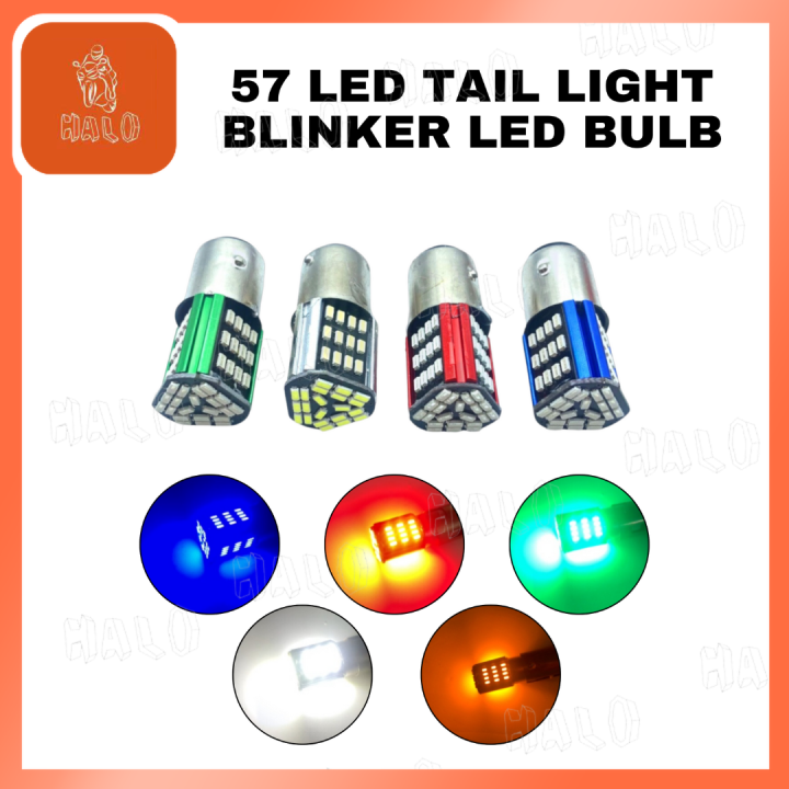 [HALO MOTOR] 57 LED TAIL LIGHT BLINKER LED BULB | Lazada PH