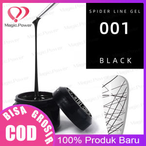Spider Gel Line Nail Art / Lem Tarik Elastis Kuku / Cat kuku / Kutek Gel Jaringan Art Kuku