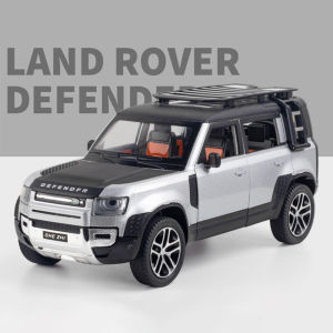 LEO 1:24 Land Rover Defender SUV Metal Diecast Alloy Off-road Vehicles Cars Models Trucks For Boys Children Kids Toys Hobby