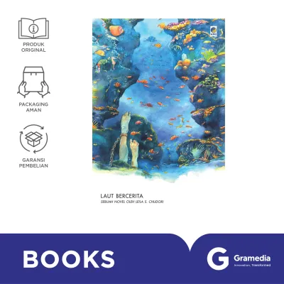 Buku Novel Laut Bercerita