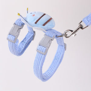 Cat Adjustable Harness And Leash Set Puppy Vest Pet Harness Straps For Cat Small Dog
