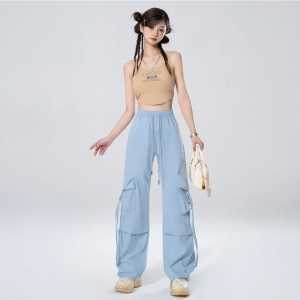 Celana Cargo Wanita Nuella | Celana Rose Cargo Fit to XL