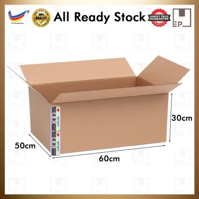 EZPACK Big Carton Box Packaging Box Packing Box Paper Boxes Kotak Shipping Moving House Box