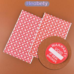 Heabety  208PC 10mm bảo hành dễ vỡ con dấu nhãn dán phổ bảo đảm khoảng trống nhãn dán