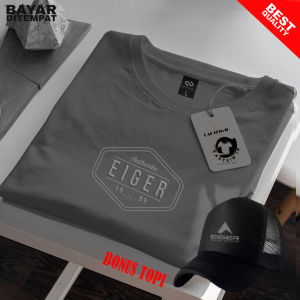 COD bonus TOPI/ Kaos Distro EGR 1985 text SILVER Premium Quality - Baju Kaos Lengan Pendek Pria Wanita Dewasa Remaja Bahan Katun 30s Adem