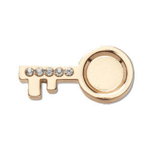 Metal jibbitz cross charm metal diy Shoe Buckle Pearl Chain Decorative Buckle Fashion Shoes Accessories