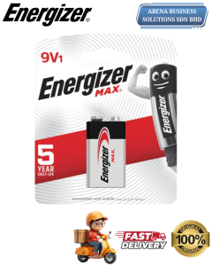 ❤️Original Energizer Max 9V Alkaline Battery