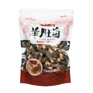 Instant Soup Morel Mushrooms Yunnan Non-Wild Edible Mushrooms Wild Mushrooms Stew Soup 100g 羊肚菌 煲汤干货