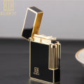 KUBOY Metal Steel Acoustic Side Sliding Gas Lighter Loud Lighter LT-0328. 