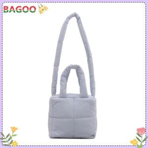 2025 NEW- Women Quilted Fashion Shoulder Bag with Zipper Female Pillow Shopper Bag Chic Hobo Bag Stylish Crossbody Bag
