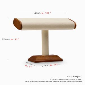 Oirlv Wooden Bracelet Watch Jewelry Storage Organizer Display Holder Multifunctional Jewelry Showcase Display Stand SM087