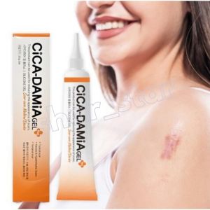 Cicadamia Gel 20g Silicone Scar Ointment for Surgical Burn Keloid C Section Wound Care Cream
