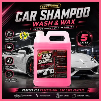 MKT 5L Wash and wax car shampoo foam Sabun kereta cuci kereta Car wash shampoo snow wash Pencuci kereta