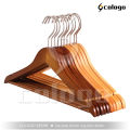 【Cologo】 Wooden clothes hanger solid wood drying seamless drying rack 44.5CM wood hanger 05. 