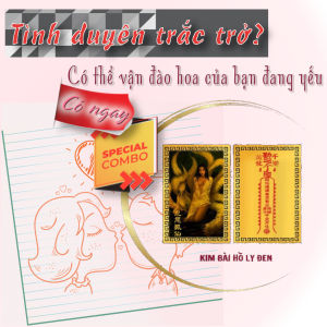 Combo 4 tấm Phù Hồ Ly Đen Kích Hoạt Đào Hoa – Cải Thiện Tình Duyên Hàn Gắn Tình Cảm Thu Hút Người Mình Thích – Quà Tặng Ý Nghĩa Cho Người Thương