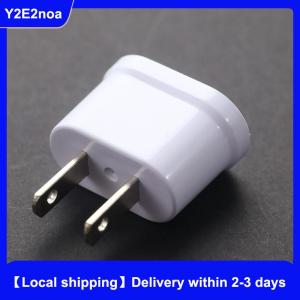 【Local shipping】 US Plug to EU Plug Round And Flat Dual-Purpose Conversion Plug Converter Socket