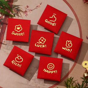 Red Packet Joyful Celebration of Blessings Red Envelope Paper Lucky 2026 Office Exquisite Beautiful