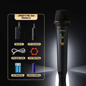 DORAN Wireless Microphone 100% Original Dual Handheld Professional Karaoke Mic with Receiver Speaker