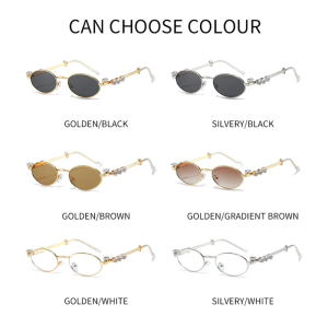 Mới lạ Rhinestones Kính râm Gọng kính cho các chương trình và mặc hàng ngày trang trí trang phục phong cách phụ kiện thời trang