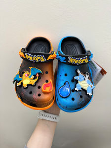 CrocsFanClub – PB390 - Sục Crocs pokemon cho cả nam nữ tặng kèm charm như ảnh dép nhẹ thoáng khí sục nam nữ