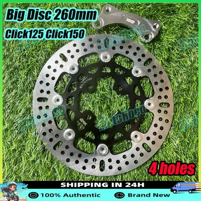 BIG DISC BRAK 260mm (5holes) click i 125 / 150 (V3) with free braket