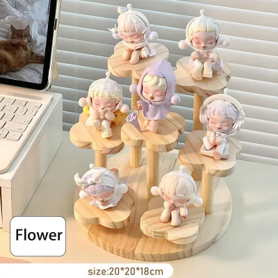Rak Pameran Kayu Serbaguna (Organizer Desktop) Untuk Perfume Mainan & Barang Koleksi Wooden Display Riser Shelf Perfume Display Rack木质阶梯架 展示架