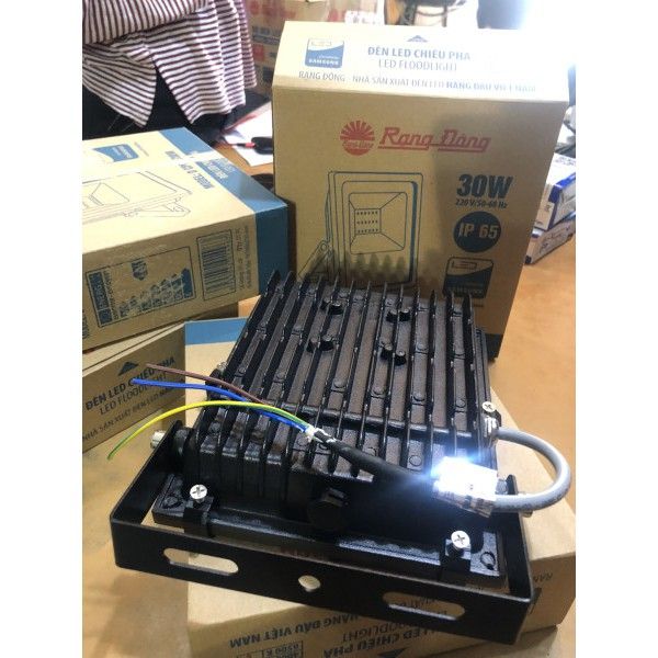 Đèn pha LED 30W Rạng Đông, chiếu sáng ngoài trời, siêu sáng, D CP06L Rạng đông