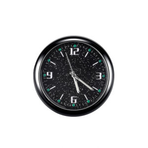 KEBIDU Car Clock Luminous Automobiles Internal Stick-On Mini Digital Watch Mechanics Quartz Clocks Auto Ornament Car Accessories