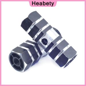 Heabety  2Pcs Aluminum M TB Bike Bicycle A xle Pedal Non-slip Front Rear A xle Foot Pegs Bicycle Socle Footrest Pedal Bike Accessories