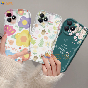 (Lokal Ready) CASESUMMER Casing hp Realme C53 C55 C33 C31 C30 C35 C21Y C25Y C11 C20 C15 C12 C25S Realme 10 5 5i 6i C3 8 7 6Pro C2 8i 7i C17 A1K 3D Soft Wave Edge TPU Phone Case Cover