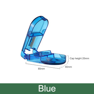 🔥Hutyet👍 Portable Pill Cutter or Tablet Cutter with Medicine Storage Medicine Tool Kit Medicine Box