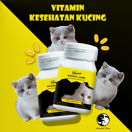 Minyak ikan untuk kucing fish oil liver vitamin meningkatkan nafsu makan kitten pelebat bulu dan menyehatkan kucing isi 25 kapsul