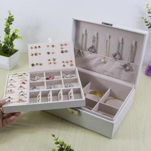 Jewelry Box Travel Jewelry Organizer Multifunction Necklace Earring Ring Storage Box Women Gifts