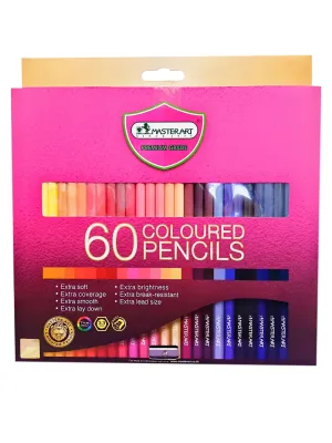 MASTER ART ดินสอสี สีไม้ มาสเตอร์อาร์ต Master art 12/24/36/48/60 สี [รุ่นใหม่ สีสดกว่าเดิม] สินค้าพร้อมส่ง