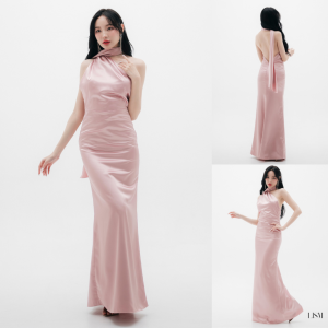 Lism D-095 Eternal Satin Gown ชุดเดรสยาวซาติน