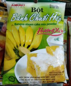 Bột bánh chuối hấp Mikko hương xưa 250g