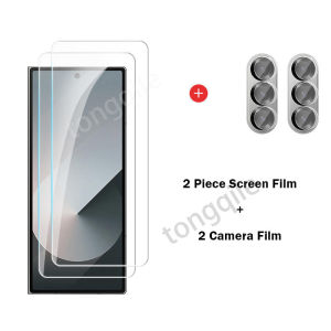 4 in 1 Screen Protector For Samsung Galaxy Z Fold8 Ultra Fold 8 8Ultra 5G 2026 Clear View Tempered Glass Camera Lens HD Film Protective Glass 9H Hardness All Transparent