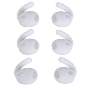 3 cặp linh hoạt Silicone Tai chủ sở hữu móc đeo tai cho Chồi cho thể thao và Comfort sử dụng thường nhật