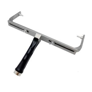 FWFHTP Aluminum alloy Adjustable Paint Roller Wall Ceilings Alat Wall Painting Tools Paint Roller Set Durable Replacements Accessory Microfiber Brush Cover for High Ceiling
