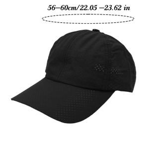 Spring Summer Solid Color Mesh Cap / Lightweight Sun Blocking Baseball Hat / Breathable Brimmed Cap for Men Women Daily Outdoor Use