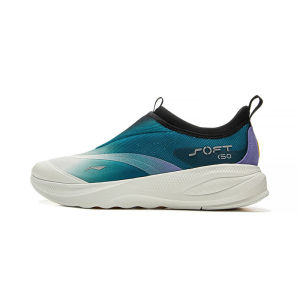 【SOFT GO 2】LI-NING SOFT GO 2  Mens Shoes Casual Shoes 2025 New Fashion Sneakers Walking Jogging Shock Absorption Soft Comfortable Breathable And Increased Height By 5cm  AGLV005