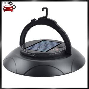 [Ueb Wholesale Mall] Hanging Solar LED Camping Lamp Rechargeable Camping Lantern 3 Light Modes Solar Tent Lamp for Outdoor Indoor Home Shed Garden