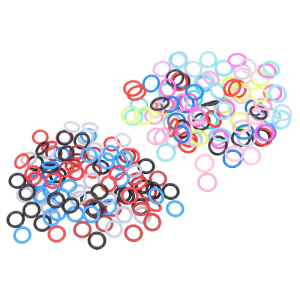 100 Pieces MultiColored Pigeons Marker Rings Ideal For Pigeons Enthusiasts And Professional Breeders