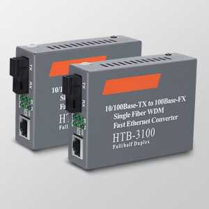 NetLink HTB-3100 AB-2Pcs Media Converter - HTB3100