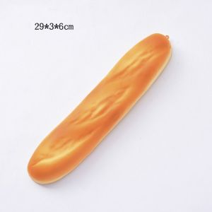 JKDESIGN Thực phẩm mô phỏng Đồ chơi bánh mì nhân tạo mô phỏng Trêu chọc mọi người Giả mạo Đồ chơi nhồi nhét bánh mì mô phỏng Sáng Tạo Bánh mì nướng Mô Hình Bánh Mì Mô Phỏng Đồ trang trí trong nhà